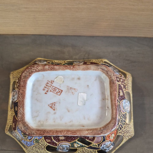 Satsuma Japanese vintage porcelain used