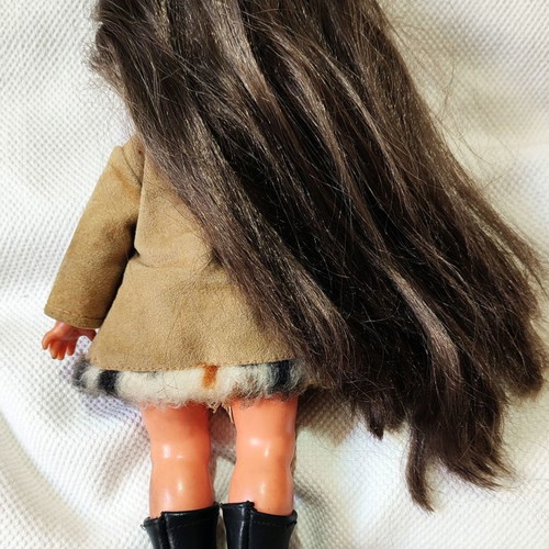 Bella doll used by Apergis company 1970s collectible