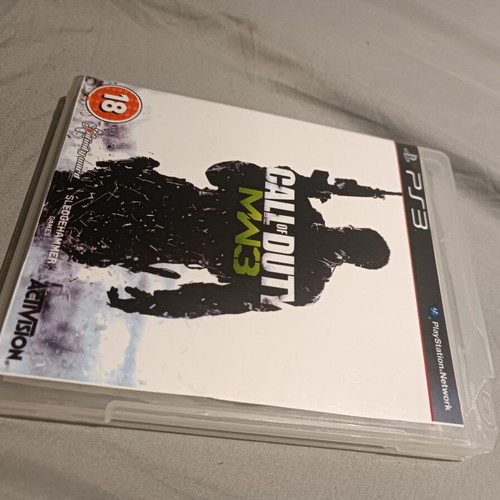 Call of Duty MW3 PS3 game used, manual disc, broken case