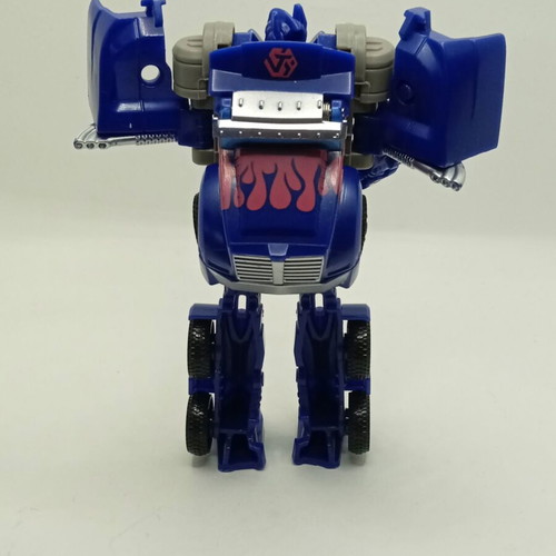 Transformers Optimus Prime One-Step Changer figure used Hasbro