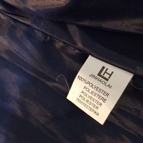 Polyester jacket like new, size M, blue