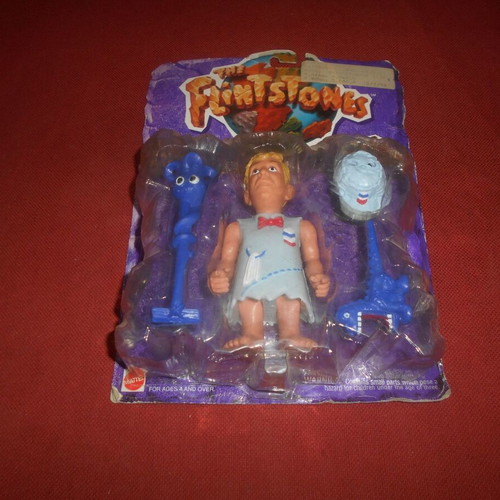 The Flintstones Barney Rubble action figure 1993 Mattel used