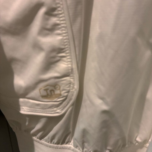 Nike Air Max Plus windbreaker jacket like new, size M, white and black