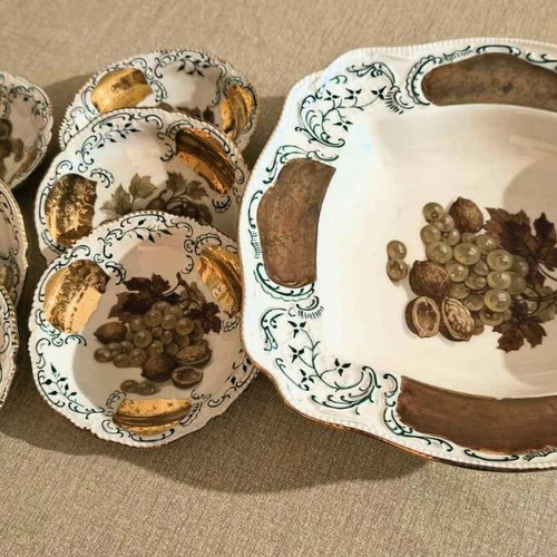 Rosenthal Sanssouci porcelain set 1+6 like new with gilded details