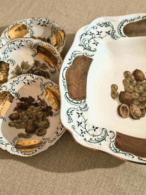 Σετ πορσελάνης Rosenthal Sanssouci 1+6 σαν καινούργιο με επίχρυσες λεπτομέρειες