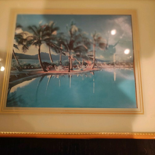 Wall frame used 40x30 cm with plexiglass cover