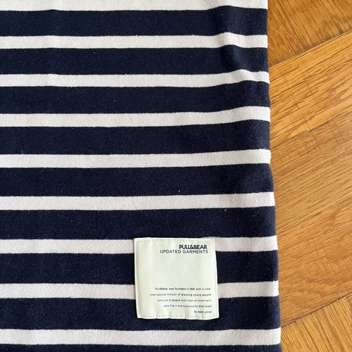 Pull & Bear Marine T-Shirt Unisex Size M Like New