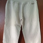 Pink Woman linen bermuda like new, beige, size M
