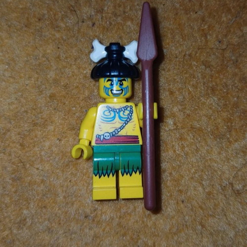 Lego Island Warrior like new, series 11 character
