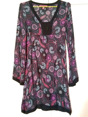 Attrativo floral dress like new, multicolored, size S