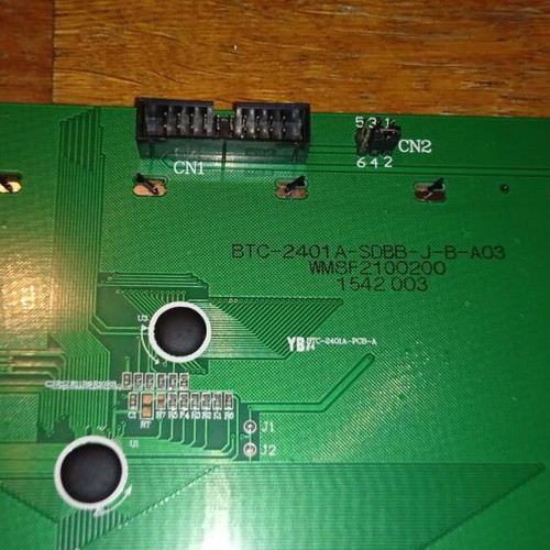 Mepsan/Unimep STN LCD segment and dot-matrix display for fuel pumps, like new
