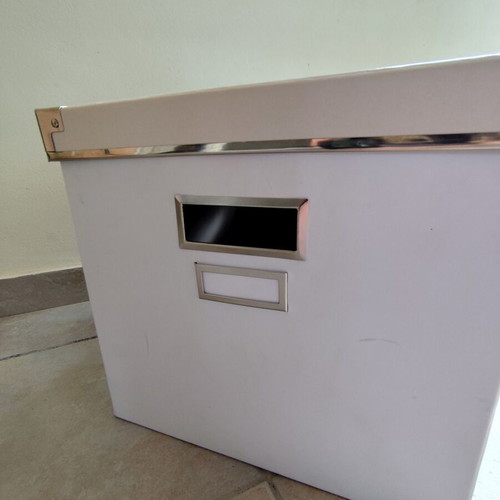Cardboard box used 32x38cm, height 29cm
