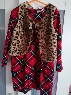 Children's dress like new, size 4-5, 110 cm