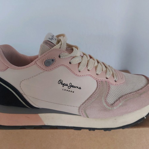 Pepe Jeans sneakers used, size 37, pink sports shoes