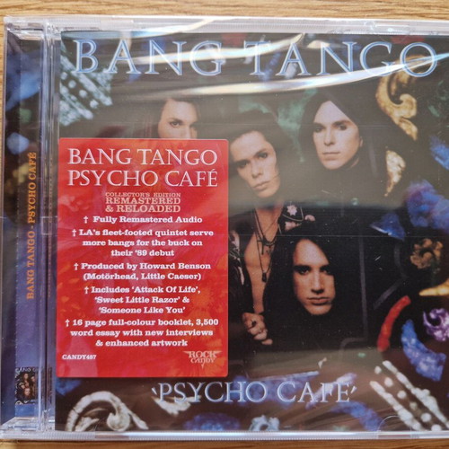 BANG TANGO - Psycho Cafe (CD, Rock Candy Records) SEALED!!!