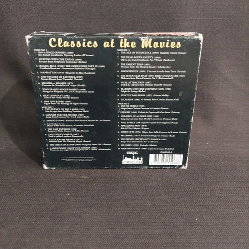 Classics At The Movies 4CD box set used, classical