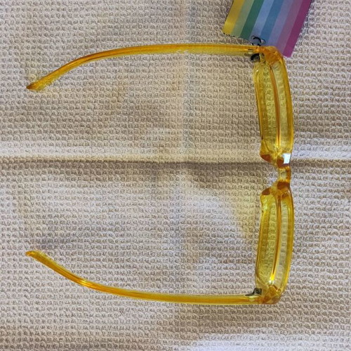 Solo-Solis NDL2953 sunglasses new, yellow transparent frame
