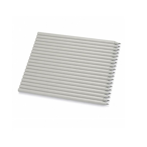 Sharpened pencils new, pack of 2, gray