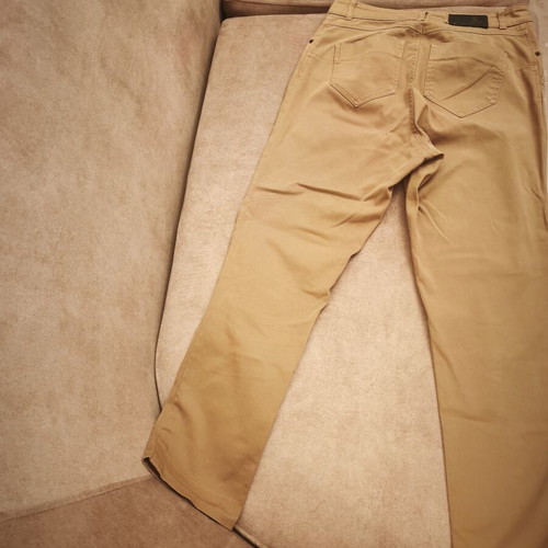 Sarah Lawrence Jeans women's fabric pants beige used, size M