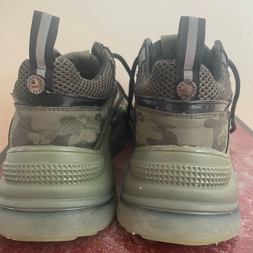 Steve Madden Chunky Sneakers Size 39 Like New Khaki Camo Multi