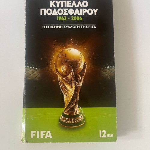 FIFA World Cup 1962-2006 used, box set with 12 DVDs