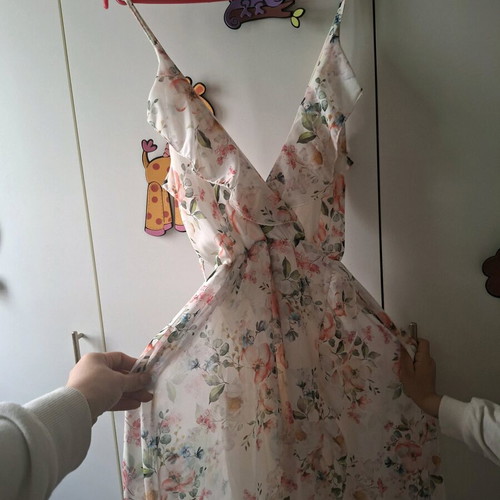 Maxi dress floral like new, Italian made Only