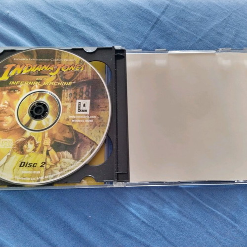 Indiana Jones And The Infernal Machine PC like new