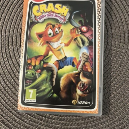 Crash Mind Over Mutant PlayStation Portable game used, fully functional