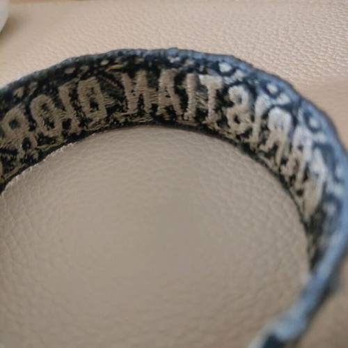 J'adior Dior woven blue bracelet like new