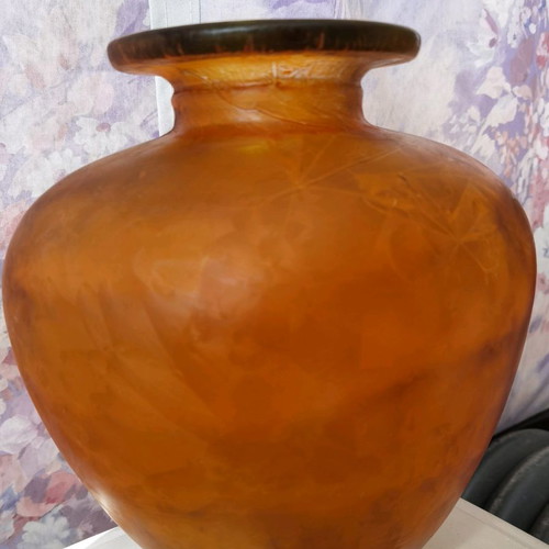 Glass vase used