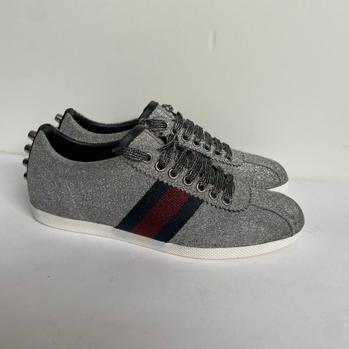 Gucci sneakers like new, size 37.5, silver