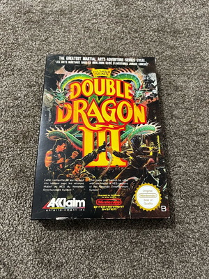 Re-pro box for Double Dragon 3 Nintendo Nes game new