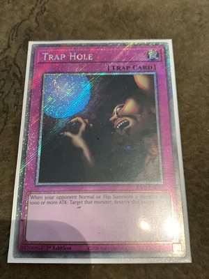 Trap Hole αυθεντική κάρτα Yu-Gi-Oh καινούργιο