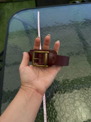 Asos women's belt like new, 85 cm, brown and red