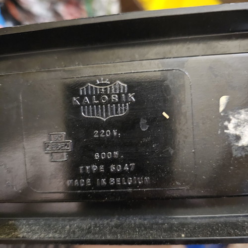 Vintage Kalorik Toaster 60s used, one handle broken