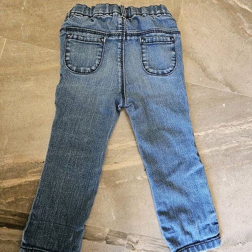 Jeans for girl 18-24 months used, slim fit