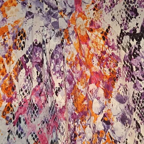 Blouse long short sleeve 95% viscose 5% elastane size L like new