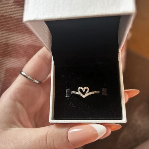 Pandora ring like new, silver