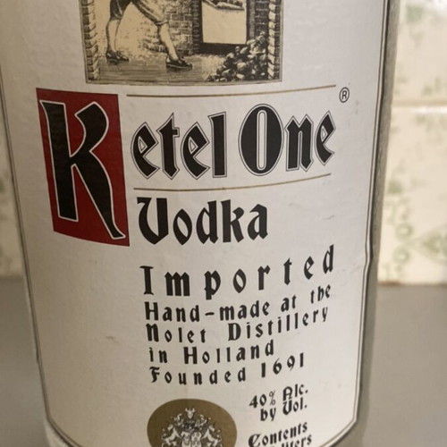 Ketel One vodka bottle 1.75 liters