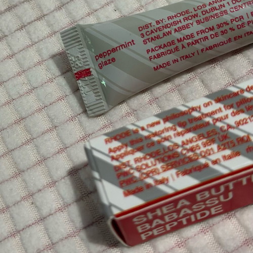 Rhode Lipgloss Peppermint Glaze new