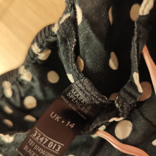 Marks & Spencer pajama used, size XL