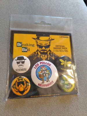 Breaking Bad badge set sealed