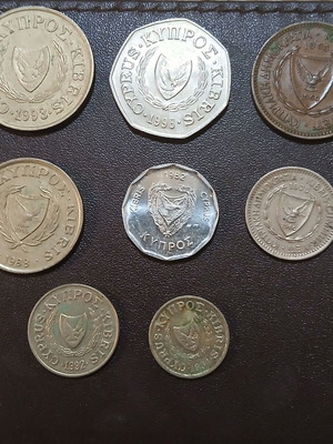 Cyprus coins, various