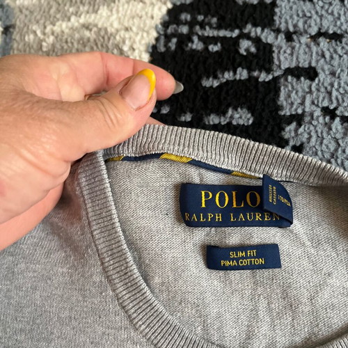 Polo Ralph Lauren men's sweater like new, gray