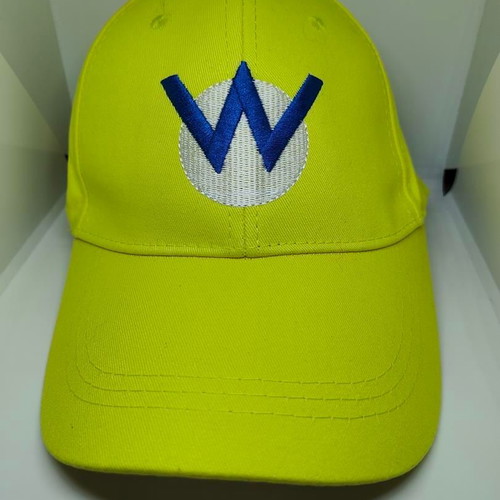 Super Mario World Wario Hat like new, yellow, one size