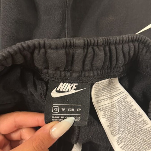 Nike Bermuda shorts used, black, size XS