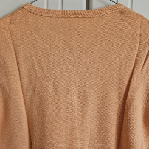 Lacoste basic t-shirt, orange, size M