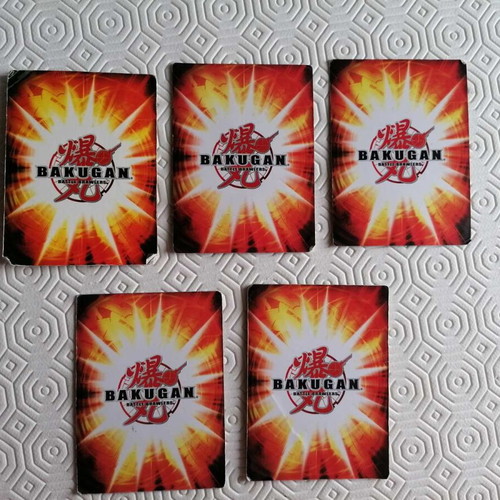 Bakugan Ability Cards used