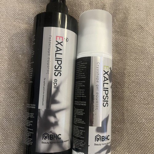 Exalipsis Cryoshape Gel and Body Lotion with Calendula and Chamomile