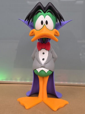 Count Duckula figure like new, 26 cm